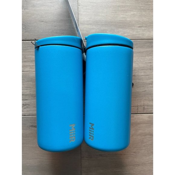 Miir Other - Miir 2 12 OZ Blue THERMO 3D Double Wall Vacuum Insulated Steel Travel Tumblers